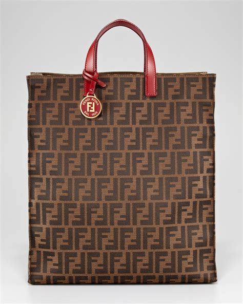 fendi roma bag tote|fendi zucca shopper tote.